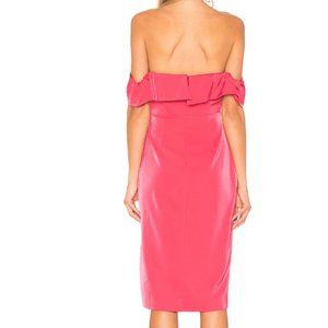 Fuschsia Midi Dress